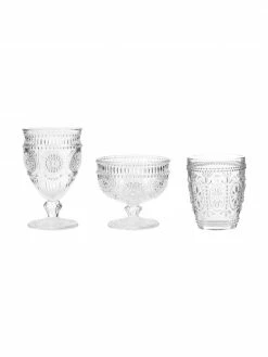 Cote Table Verre à eau décoratif Chambord, 6 pièces, Ø 8 x haut. 10 cm, 250 ml -Cuisine Soldes 2022 Verre a eau decoratif Chambord 6 pieces 2