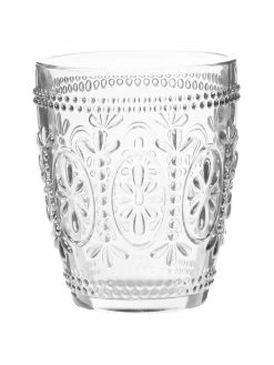 Cote Table Verre à eau décoratif Chambord, 6 pièces, Ø 8 x haut. 10 cm, 250 ml