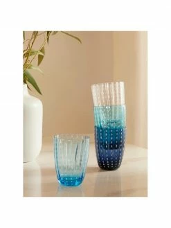 Villa D'Este Home Tivoli Verre à eau décoratif Kalahari, 6 élém., Ø 9 x haut. 11 cm -Cuisine Soldes 2022 Verre a eau decoratif Kalahari 6 elem 2