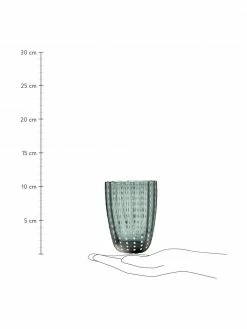 Villa D'Este Home Tivoli Verre à eau décoratif Kalahari, 6 élém., Ø 9 x haut. 11 cm -Cuisine Soldes 2022 Verre a eau decoratif Kalahari 6 elem 4