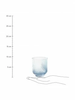 Verre à eau dégradé bleu/transparent Imani, 4 pièces, Ø 9 x haut. 10 cm, 400 ml -Cuisine Soldes 2022 Verre a eau degrade bleutransparent Imani 4 pieces 7
