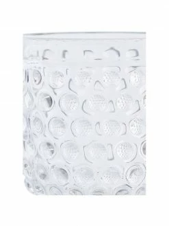 Cote Table Verre à eau embossage décoratif Perloa, 6 pièces, Ø 9 x haut. 11 cmDisponibilité limitée -Cuisine Soldes 2022 Verre a eau embossage decoratif Perloa 6 pieces 2