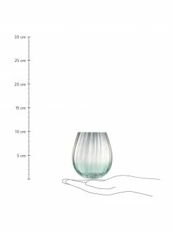 Lsa International Verre à eau fait main Dusk, 2 élém., Ø 9 x haut. 10 cm, 425 mlDisponibilité limitée -Cuisine Soldes 2022 Verre a eau fait main Dusk 2 elem 2