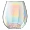 Lsa International Verre à eau nacré soufflé bouche Pearl, 4 élém., Ø 9 x haut. 10 cm, 425 ml