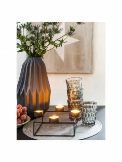 Cote Table Verre à eau robuste à motifs embossés Optic, 6 pièces, Ø 9 x haut. 11 cm, 250 mlDisponibilité limitée -Cuisine Soldes 2022 Verre a eau robuste a motifs embosses Optic 6 pieces 5