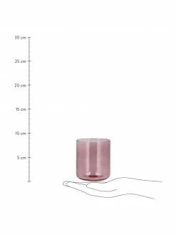 Lyngby Verre à eau rose Valencia, 6 pièces, Ø 8 x haut. 9 cm, 300 ml -Cuisine Soldes 2022 Verre a eau rose Valencia 6 pieces 2