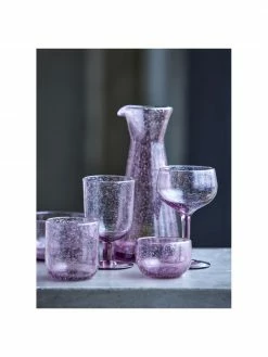 Lyngby Verre à eau rose Valencia, 6 pièces, Ø 8 x haut. 9 cm, 300 ml -Cuisine Soldes 2022 Verre a eau rose Valencia 6 pieces 3