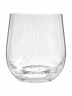 Broste Copenhagen Verre à eau soufflé bouche Bubble, 4 pièces, Ø 9 x haut. 10 cm, 250 ml