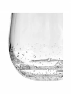 Broste Copenhagen Verre à eau soufflé bouche Bubble, 4 pièces, Ø 9 x haut. 10 cm, 250 ml -Cuisine Soldes 2022 Verre a eau souffle bouche Bubble 4 pieces 3