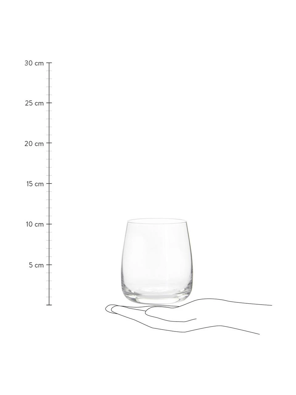 Westwing Collection Verre à eau soufflé bouche Ellery, 4 pièces, Ø 9 x haut. 10 cm 6 Westwing Collection Verre à eau soufflé bouche Ellery, 4 pièces, Ø 9 x haut. 10 cm – Image 4