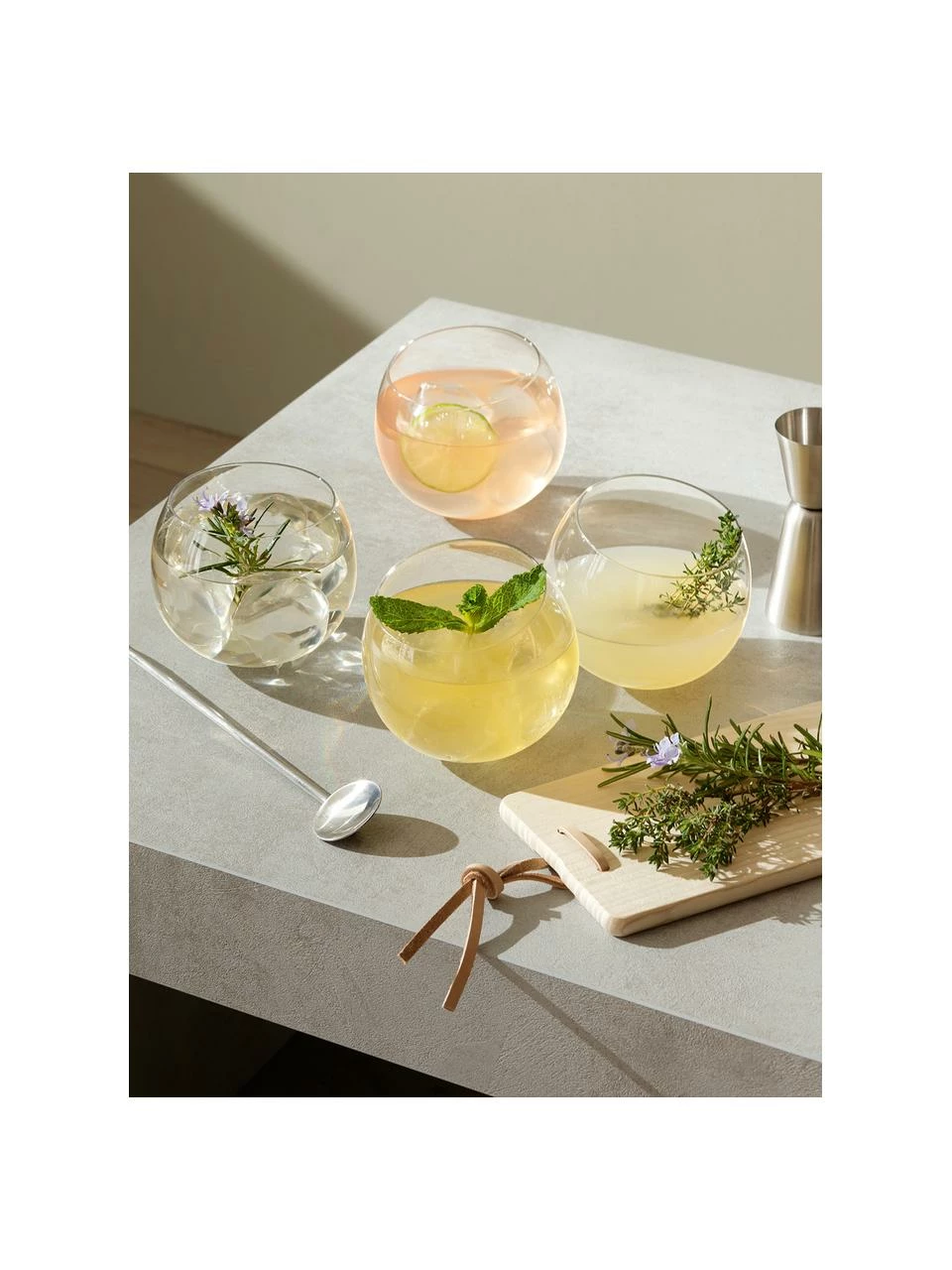 Lsa International Verre à eau soufflé bouche Rocker, 4 pièces, Ø 10 x haut. 8 cm, 350 ml 4 Lsa International Verre à eau soufflé bouche Rocker, 4 pièces, Ø 10 x haut. 8 cm, 350 ml – Image 2