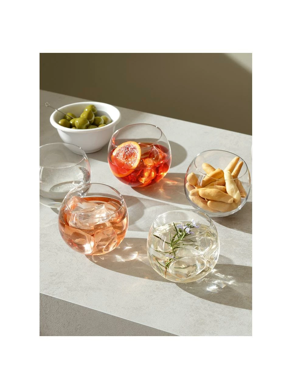 Lsa International Verre à eau soufflé bouche Rocker, 4 pièces, Ø 10 x haut. 8 cm, 350 ml 5 Lsa International Verre à eau soufflé bouche Rocker, 4 pièces, Ø 10 x haut. 8 cm, 350 ml – Image 3