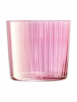 Lsa International Verre à eau soufflé bouche à surface rainurée Gems, 4 élém., Ø 8 x haut. 7 cm, 300 ml -Cuisine Soldes 2022 Verre a eau souffle bouche a surface rainuree Gems 4 elem 4