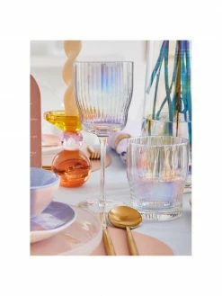 Westwing Collection Verre à eau soufflé bouche éclat nacré Juno, 4 pièces, Ø 9 x haut. 11 cm 10 Westwing Collection Verre à eau soufflé bouche éclat nacré Juno, 4 pièces, Ø 9 x haut. 11 cm -Cuisine Soldes 2022 Verre a eau souffle bouche eclat nacre Juno 4 pieces 2