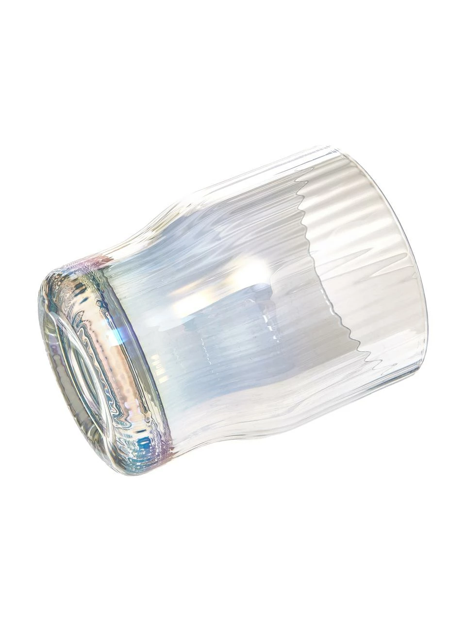 Westwing Collection Verre à eau soufflé bouche éclat nacré Juno, 4 pièces, Ø 9 x haut. 11 cm 8 Westwing Collection Verre à eau soufflé bouche éclat nacré Juno, 4 pièces, Ø 9 x haut. 11 cm – Image 6