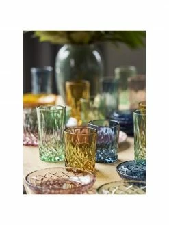 Lyngby Verre à eau teinté Sorrento, 4 élém., Ø 8 x haut. 14 cm, 450 ml -Cuisine Soldes 2022 Verre a eau teinte Sorrento 4 elem 2