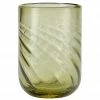 Verre à eau vert Twist, 4 pièces, Ø 8 x haut. 11 cm, 300 ml -Cuisine Soldes 2022 Verre a eau vert Twist 4 pieces