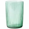 Bitz Verre à eau vert à relief rainuré Kusintha, 4 pièces, Ø 7 x haut. 10 cm -Cuisine Soldes 2022 Verre a eau vert a relief rainure Kusintha 4 pieces