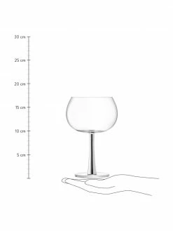 Lsa International Verre à gin avec tige argentée Gina, 2 pièces, Ø 11 x haut. 17 cm, 420 ml -Cuisine Soldes 2022 Verre a gin avec tige argentee Gina 2 pieces 2