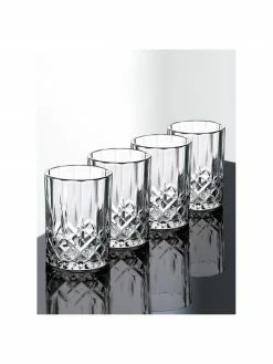 Verre à liqueur à motifs embossés Harvey, 4 pièces, Ø 4 x haut. 6 cm, 37 ml -Cuisine Soldes 2022 Verre a liqueur a motifs embosses Harvey 4 pieces 4