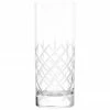 Verre à long drink à embossage décoratif Club, 6 pièces, Ø 7 x haut. 17 cm, 405 ml