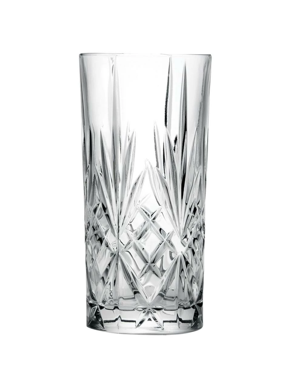 RCR Verre à long drink cristal avec embossage décoratif Bichiera, 4 élém., Ø 7 x haut. 15 cm, 360 ml 8 RCR Verre à long drink cristal avec embossage décoratif Bichiera, 4 élém., Ø 7 x haut. 15 cm, 360 ml – Image 6