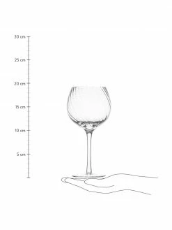 By On Verre à vin à surface rainurée Opacity, 6 pièces, Ø 10 x haut. 19 cm, 400 ml -Cuisine Soldes 2022 Verre a vin a surface rainuree Opacity 6 pieces 2