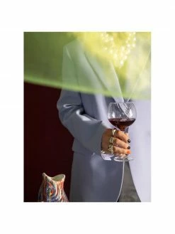 By On Verre à vin à surface rainurée Opacity, 6 pièces, Ø 10 x haut. 19 cm, 400 ml -Cuisine Soldes 2022 Verre a vin a surface rainuree Opacity 6 pieces 4