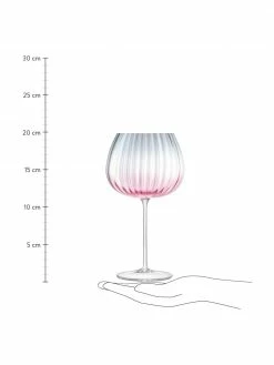 Lsa International Verre à vin avec dégradé de couleurs Dusk, 2 élém., Ø 10 x haut. 20 cm, 650 ml -Cuisine Soldes 2022 Verre a vin avec degrade de couleurs Dusk 2 elem 2