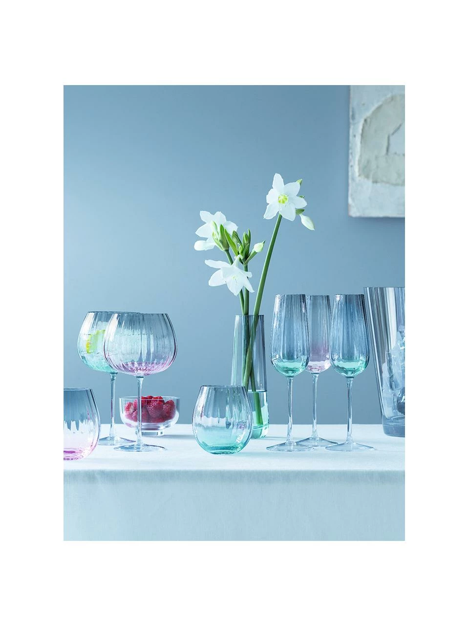 Lsa International Verre à vin avec dégradé de couleurs et rainures Dusk, 2 élém., Ø 10 x haut. 20 cm, 650 ml 4 Lsa International Verre à vin avec dégradé de couleurs et rainures Dusk, 2 élém., Ø 10 x haut. 20 cm, 650 ml – Image 2