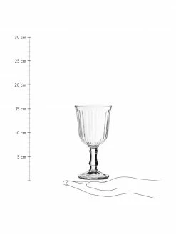 Cote Table Verre à vin avec embossage décoratif Belem, 12 pièces, Ø 8 x haut. 15 cm, 180 ml -Cuisine Soldes 2022 Verre a vin avec embossage decoratif Belem 12 pieces 3