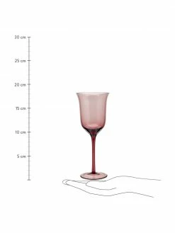 Bitossi Home Verre à vin bigarré soufflé bouche Diseguale, 6 élém., Ø 7 x haut. 24 cm, 250 ml -Cuisine Soldes 2022 Verre a vin bigarre souffle bouche Diseguale 6 elem 2