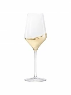 Verre &agrave; vin blanc cristal Quatrophil, 6&nbsp;pi&egrave;ces, Ø 8 x haut. 25 cm, 405 ml -Cuisine Soldes 2022 Verre a vin blanc cristal Quatrophil 6 pieces 5