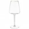 Westwing Collection Verre à vin blanc soufflé bouche avec bord doré Ellery, 4 pièces, Ø 9 x haut. 21 cm -Cuisine Soldes 2022 Verre a vin blanc souffle bouche avec bord dore Ellery 4 pieces