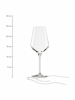 Verre à vin rouge cristal Quatrophil, 6 pièces, Ø 10 x haut. 25 cm, 570 ml 10 Verre à vin rouge cristal Quatrophil, 6 pièces, Ø 10 x haut. 25 cm, 570 ml -Cuisine Soldes 2022 Verre a vin rouge cristal Quatrophil 6 pieces 2