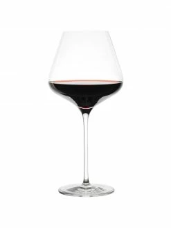 Verre à vin rouge en cristal Quatrophil, 6 pièces, Ø 12 x haut. 25 cm, 710 ml