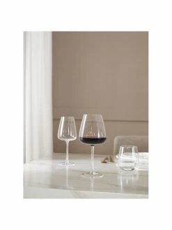 Westwing Collection Verre à vin rouge soufflé bouche Ellery, 4 pièces, Ø 11 x haut. 23 cm -Cuisine Soldes 2022 Verre a vin rouge souffle bouche Ellery 4 pieces 1