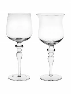 Bitossi Home Verre à vin soufflé bouche Diseguale, 6 pièces, Ø 8 x haut. 20 cm, 200 ml -Cuisine Soldes 2022 Verre a vin souffle bouche Diseguale 6 pieces 2