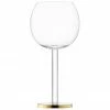 Lsa International Verre à vin soufflé bouche avec bord doré Luca, 2 pièces, Ø 9 x haut. 19 cm, 320 ml -Cuisine Soldes 2022 Verre a vin souffle bouche avec bord dore Luca 2 pieces
