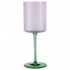 Verre à vin vert/lilas Lilly, 2 pièces, Ø 9 x haut. 24 cm, 430 ml -Cuisine Soldes 2022 Verre a vin vertlilas Lilly 2 pieces