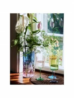 Verre à vin vert/lilas Lilly, 2 pièces, Ø 9 x haut. 24 cm, 430 ml -Cuisine Soldes 2022 Verre a vin vertlilas Lilly 2 pieces 5