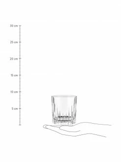 RCR Verre à whisky cristal à rainures Timeless, 6 pièces, Ø 9 x haut. 9 cm, 360 ml -Cuisine Soldes 2022 Verre a whisky cristal a rainures Timeless 6 pieces 3