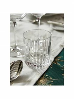 RCR Verre à whisky cristal à rainures Timeless, 6 pièces, Ø 9 x haut. 9 cm, 360 ml -Cuisine Soldes 2022 Verre a whisky cristal a rainures Timeless 6 pieces 4