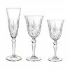 RCR Verre cristal avec relief Melodia, 18 élém. (6 personnes), Lot de différentes tailles