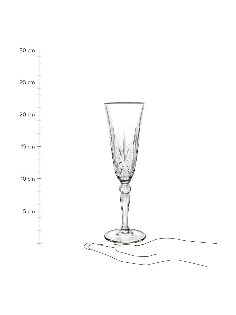 RCR Verre cristal avec relief Melodia, 18 élém. (6 personnes), Lot de différentes tailles 5 RCR Verre cristal avec relief Melodia, 18 élém. (6 personnes), Lot de différentes tailles – Image 3