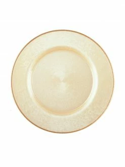Verre-dessous-de-plat dans brun clair chatoyant Vanilla, Ø 33 cm