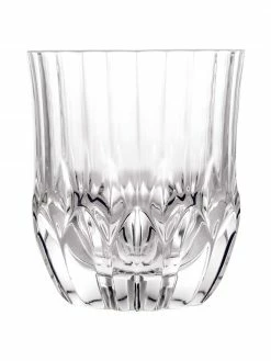 RCR Verre en cristal avec relief Adagio, 6 pièces, Ø 9 x h 10 cm, 350 ml