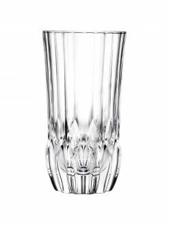 RCR Verre en cristal avec relief Adagio, 6 pièces, Ø 8 x haut. 15 cm, 400 ml