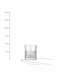 RCR Verre en cristal brillant avec relief, 6 pièces, Ø 8 x haut. 9 cm, 320 ml 9 RCR Verre en cristal brillant avec relief, 6 pièces, Ø 8 x haut. 9 cm, 320 ml -Cuisine Soldes 2022 Verre en cristal brillant avec relief 6 pieces 2