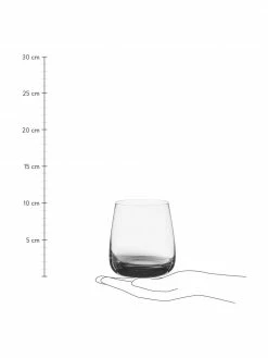 Broste Copenhagen Verres à eau soufflés bouche Smoke, 2 pièces, Ø 9 x haut. 10 cm -Cuisine Soldes 2022 Verres a eau souffles bouche Smoke 2 pieces 2